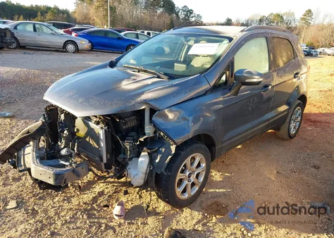2018 Ford Ecosport Se from USA, damaged, VIN MAJ6P1UL4JC209022